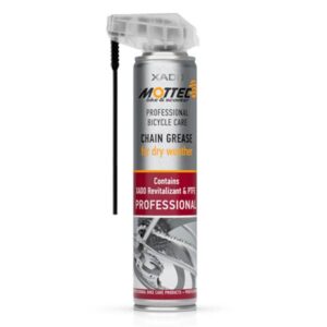 Nega verige v suhih pogojih - XADO Mottec Professional Bicycle Spray with Revitalizant for dry Conditions